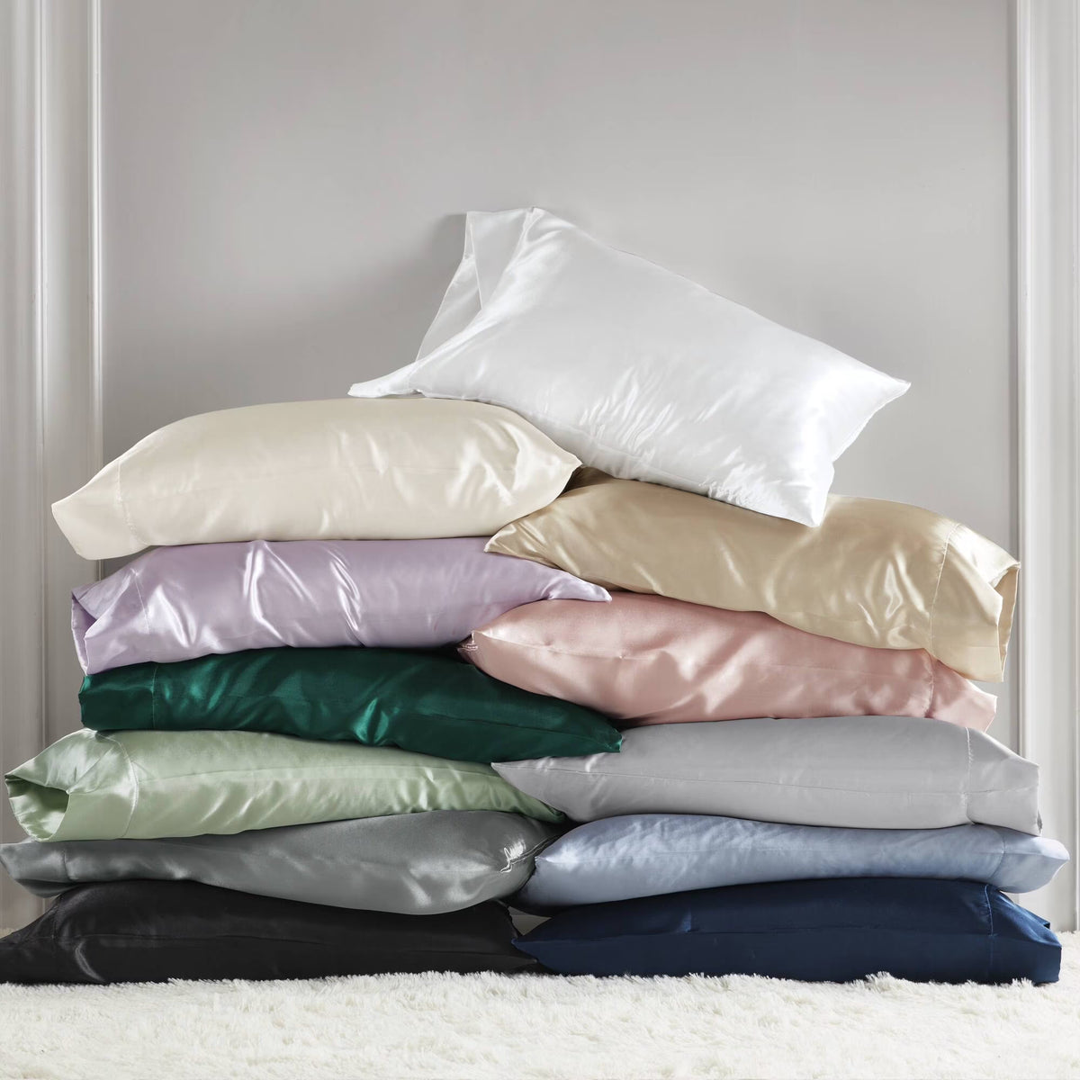 Bedding Sets, Satin Luxury Sheet Set King, Bed Sets, Comforter Sets,