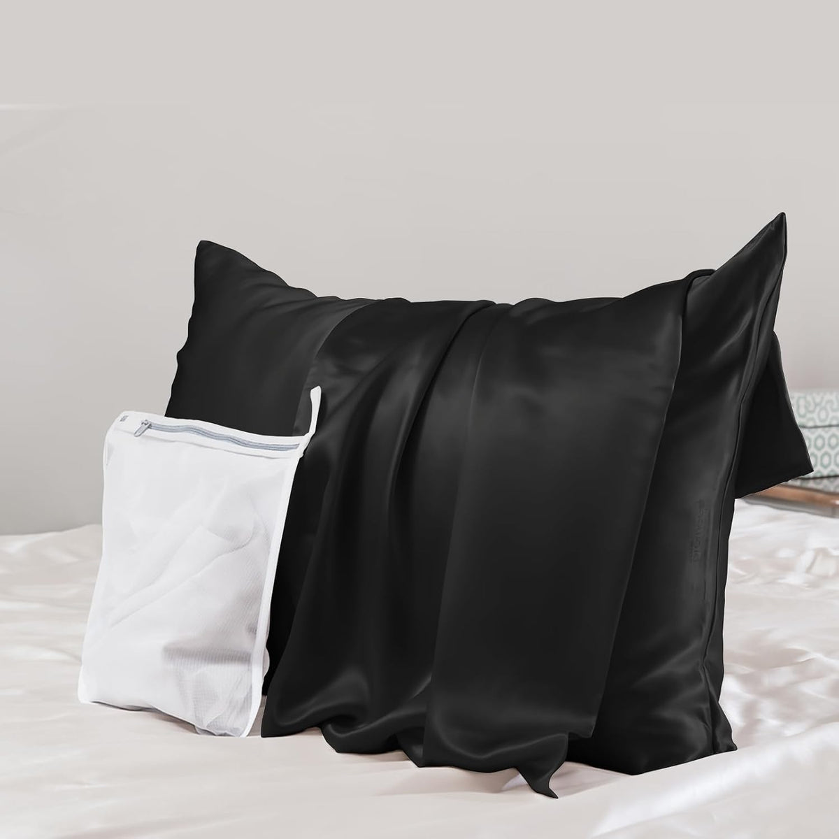 23 Momme 100% Mulberry Silk Pillowcase for Hair and Skin, Standard