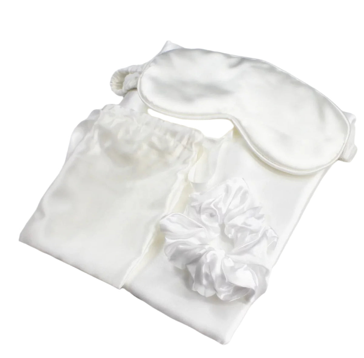 Mulberry Silk Gift Set — Eye Mask, Pillowcase & Scrunchie
