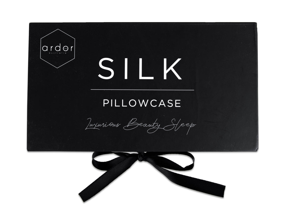 Mulberry Silk Pillowcase – Silver