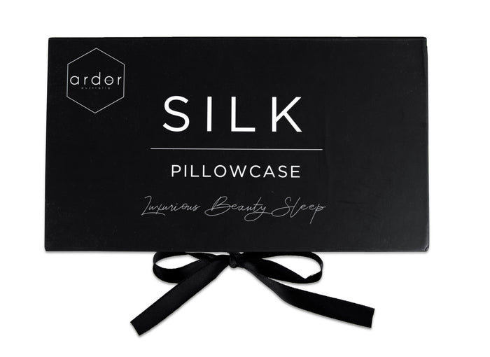 Mulberry Silk Pillowcase – Silver