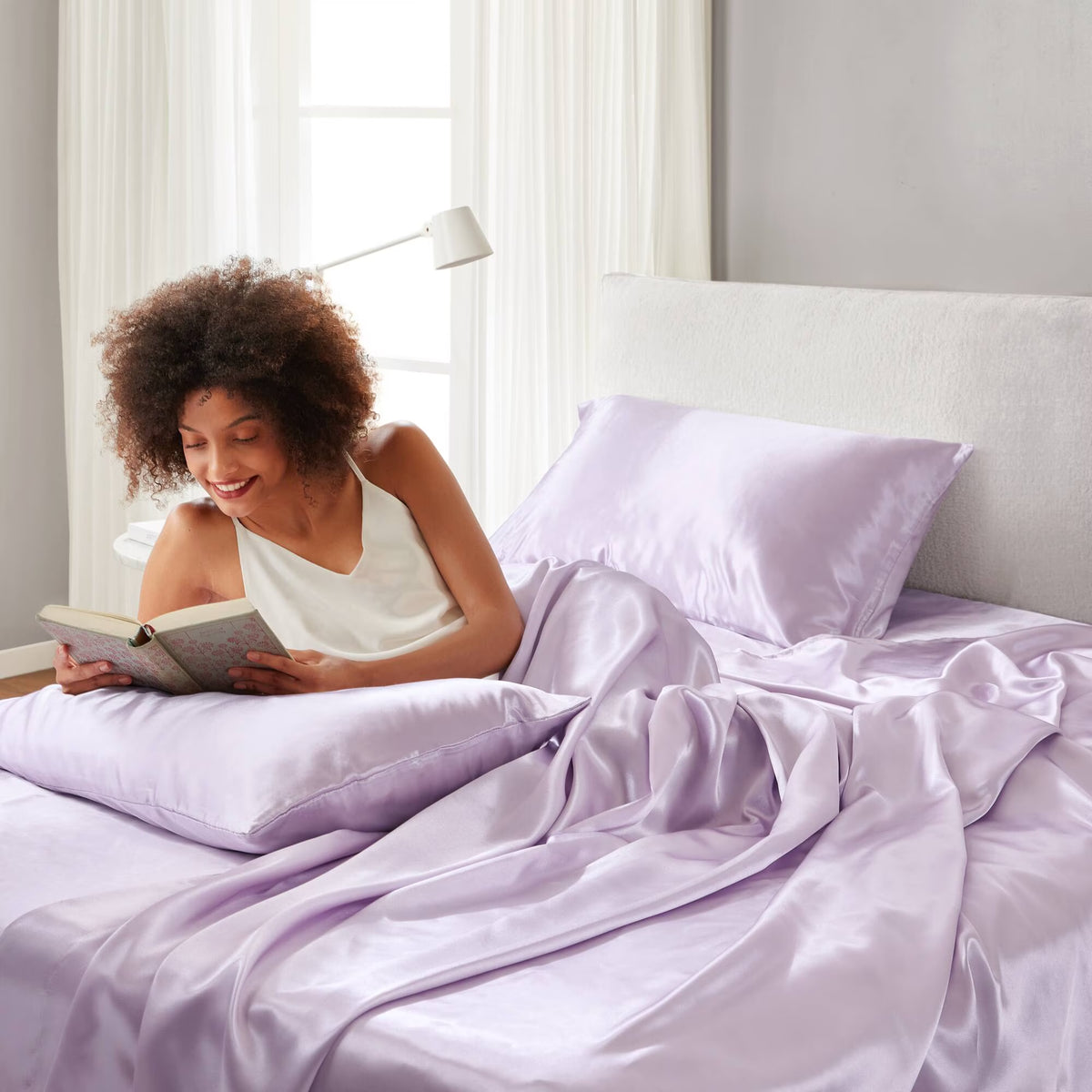 Bedding Sets, Satin Luxury Sheet Set Full, Bed Sets, Comforter Sets,